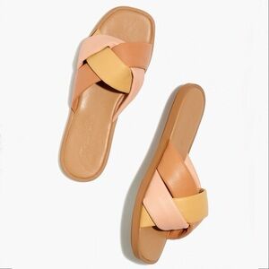 Madewell Jayna braided slide sandal